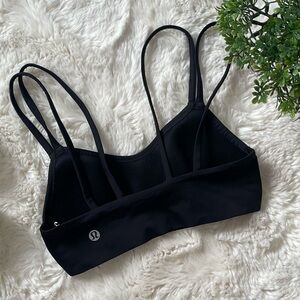 lululemon athletica Black Double-Strap Sports Bra